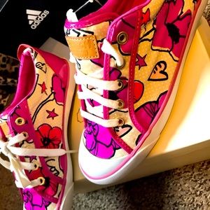 COACH Sneakers Poppy Collection Size 8.5